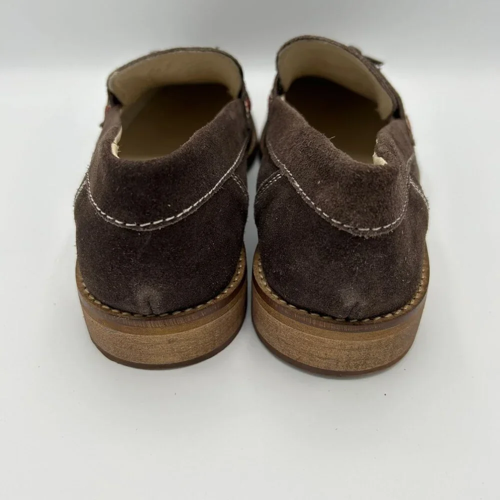 Men's Testosterone 43M (10) Proud Lee Brown Suede Tassel Loafers